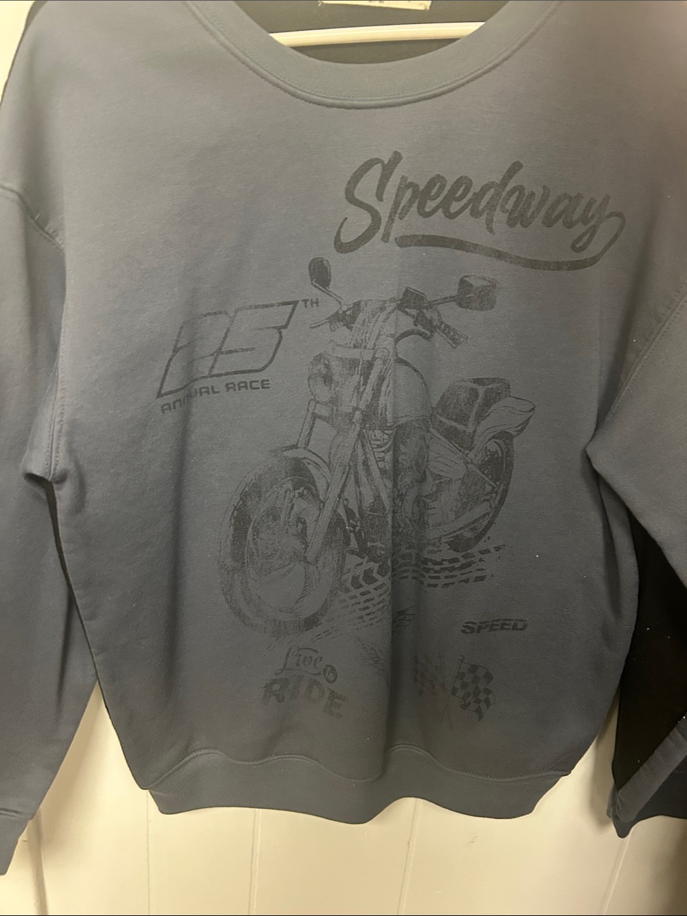 Would up speedway racing sweatshirt